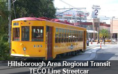Hillsborough Area Regional Transit - TECO Line Streetcar